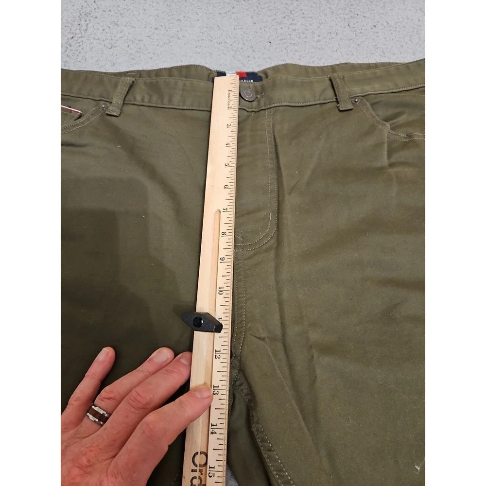 Tommy Hilfiger Pants Khaki Mens 42 x 32 Dark Tan Beige